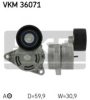 SKF VKM 36071 Tensioner Pulley, v-ribbed belt